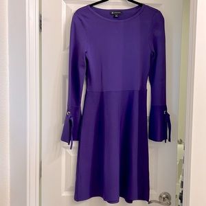 Purple Work Dress
